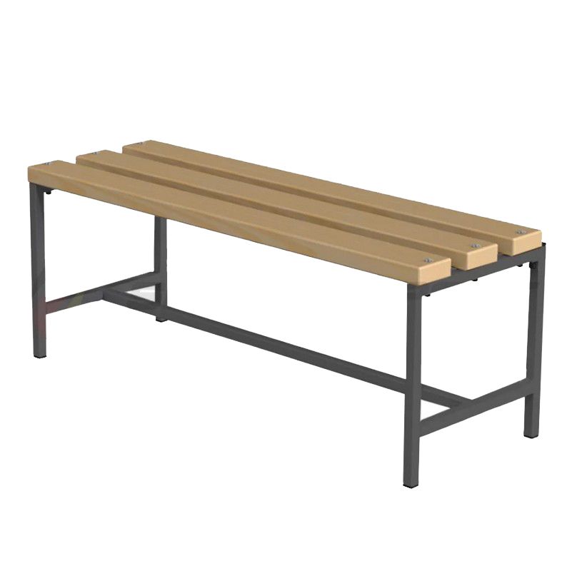 Фотографии Скамейка для раздевалок без спинки цельная, 250 см