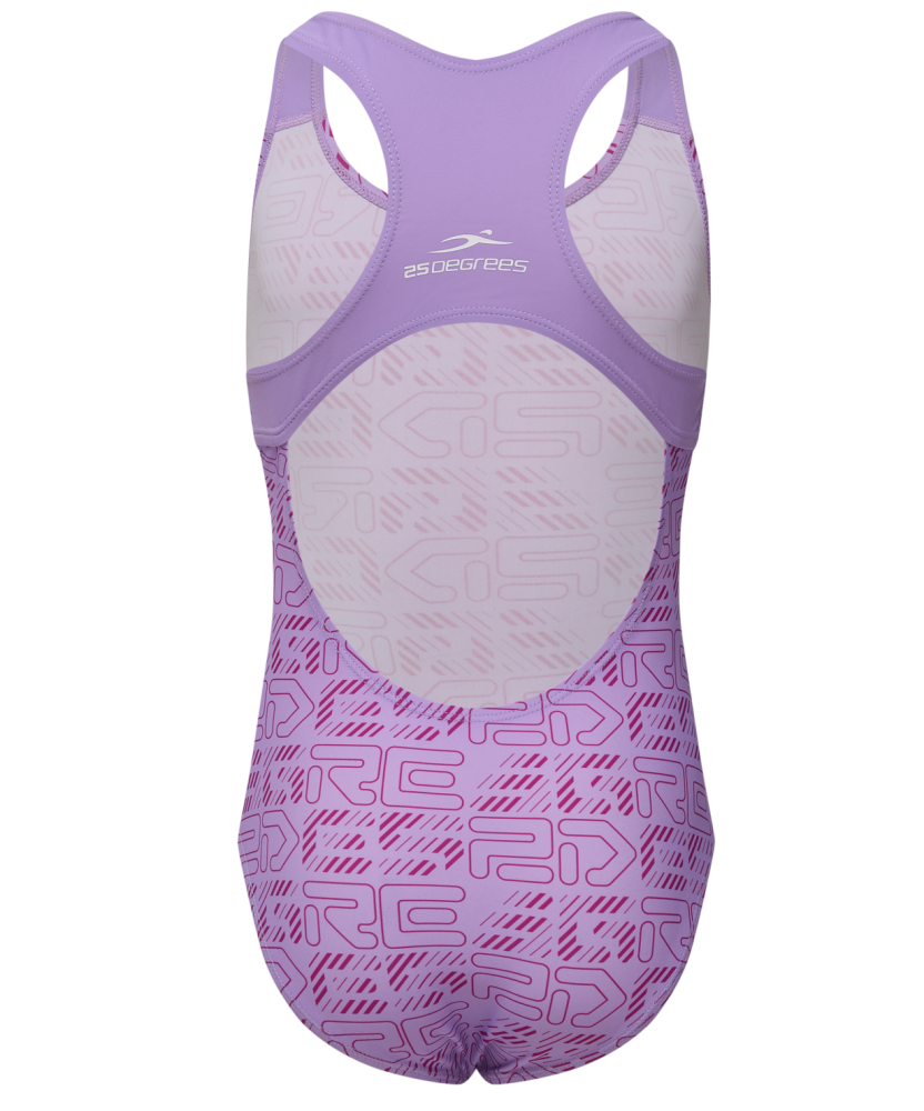 Фотографии Купальник для плавания Grade Lilac, полиамид, детский