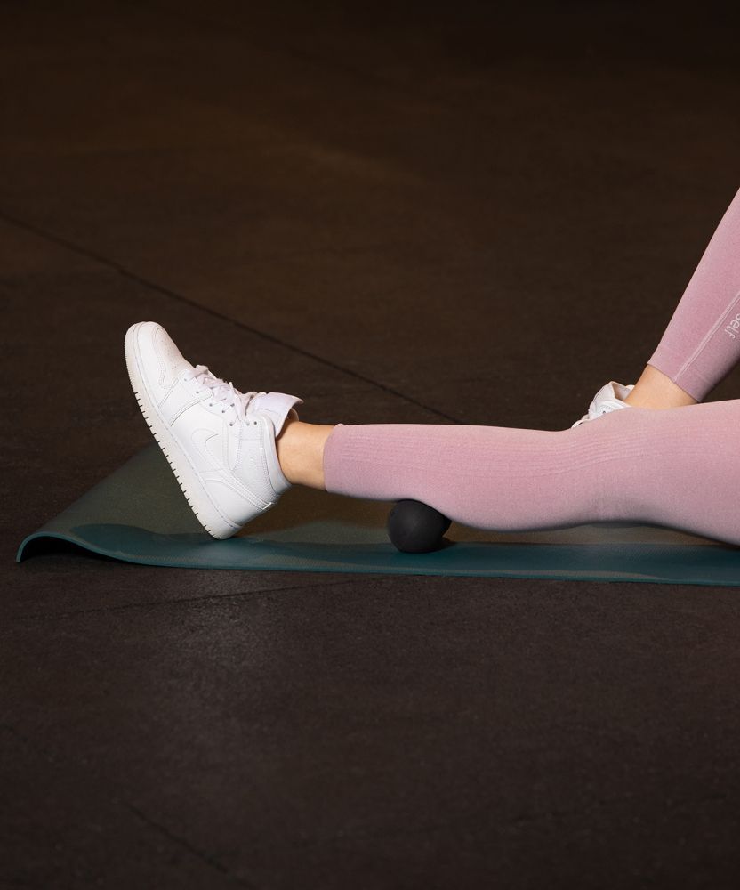 Фотографии Мяч для МФР RB-106, 6 см, силикагель, двойной, черный