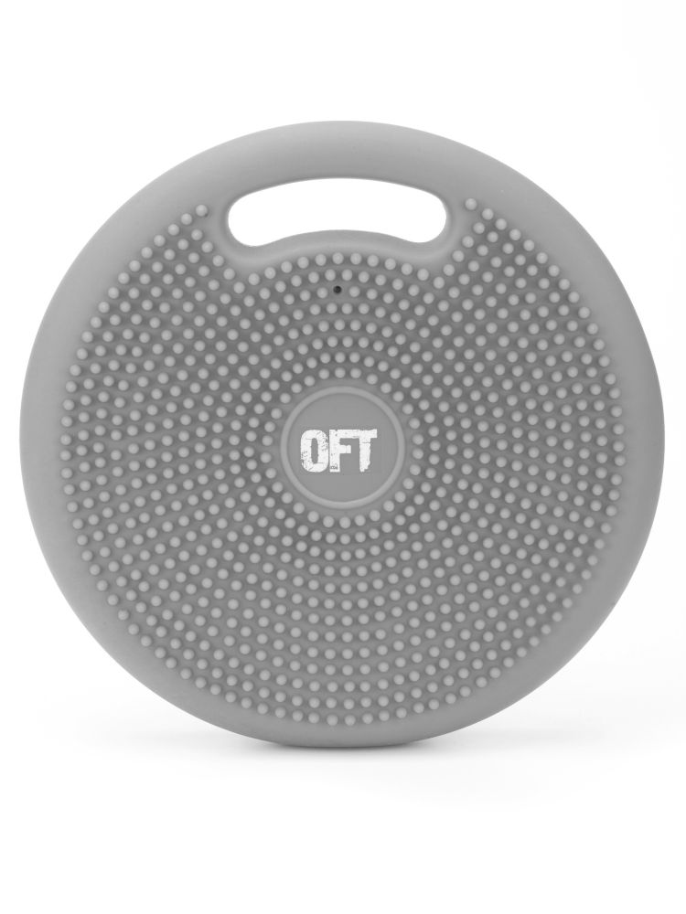 Фото Массажно-балансировочная подушка с ручкой серая в комплекте с насосом