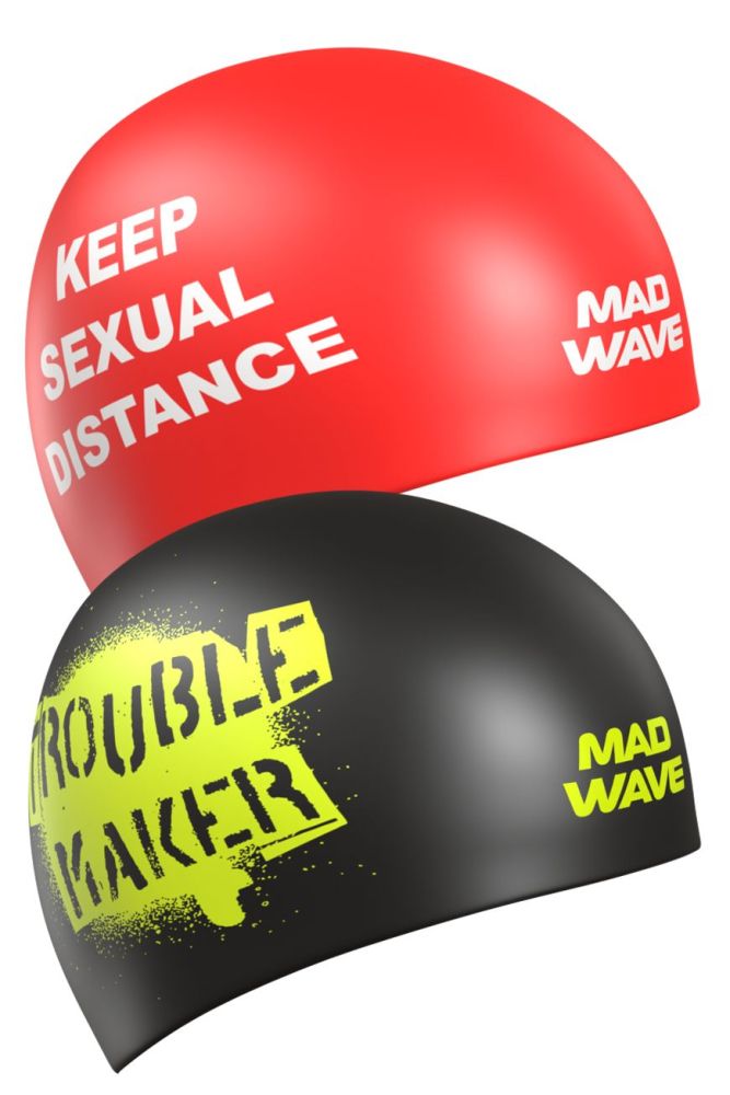 Фото Силиконовая шапочка Mad Wave Trouble maker reversible M0552 17 0 01W