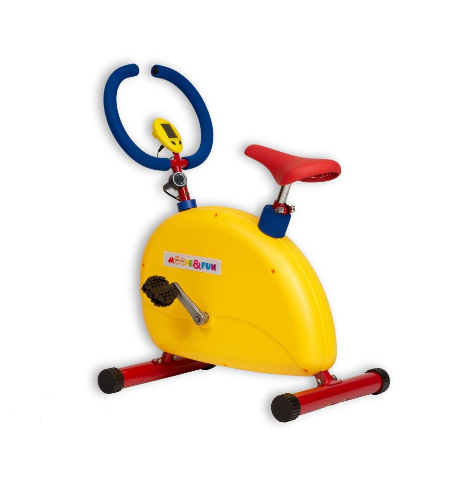 Фото Детский велотренажер большой с компьютером