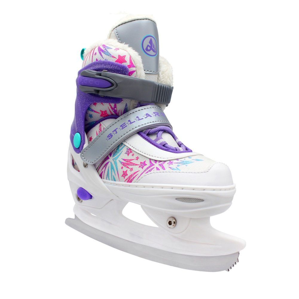 Фото Раздвижные коньки RGX с мехом Stellary Violet