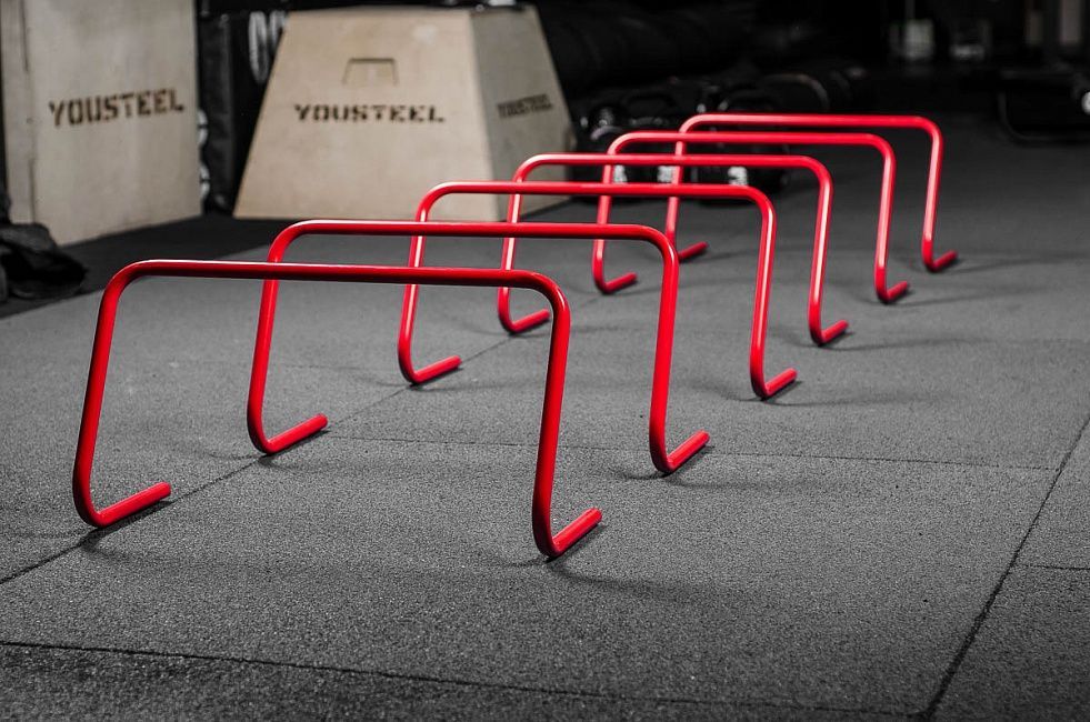 Фотографии Барьеры для тренировок , высота 22.5см, комплект 6шт YouSteel