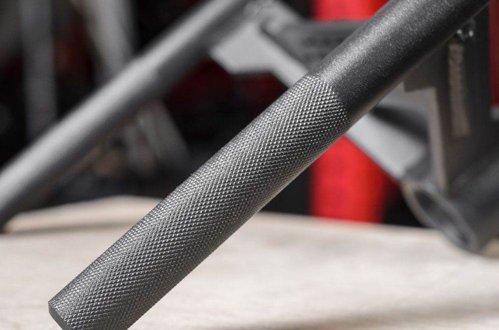 Ручки длинные средний хват для для тяги грифа YouSteel Hard черный