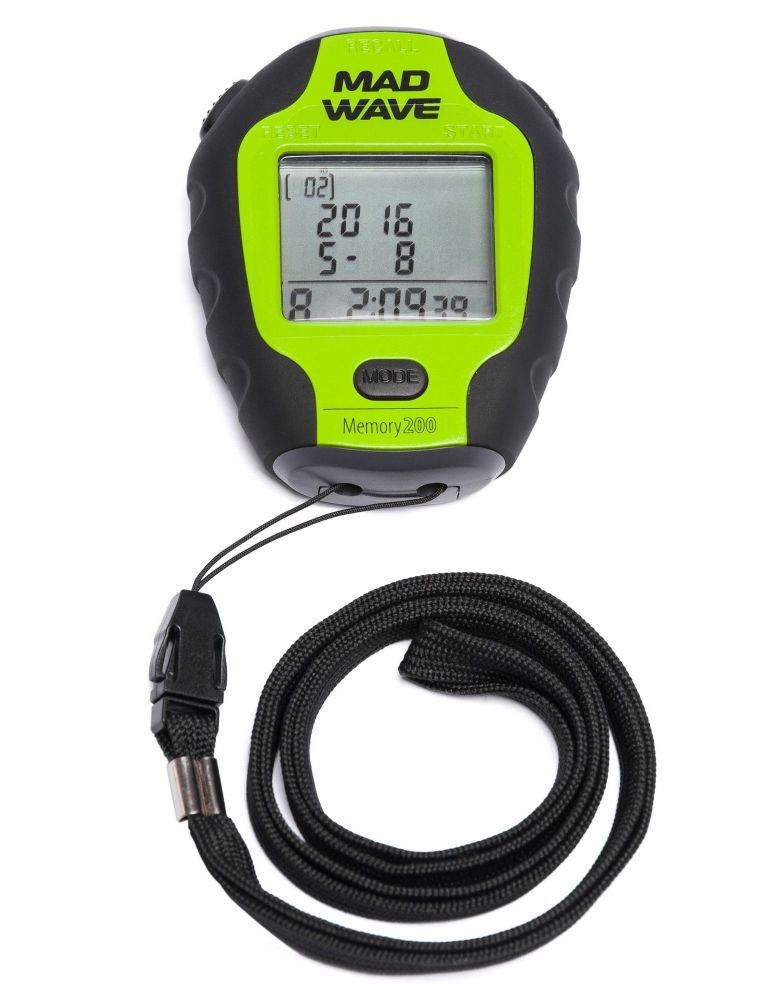 Фото Секундомер Mad Wave Stopwatch 200 memory M1409 02 0 10W