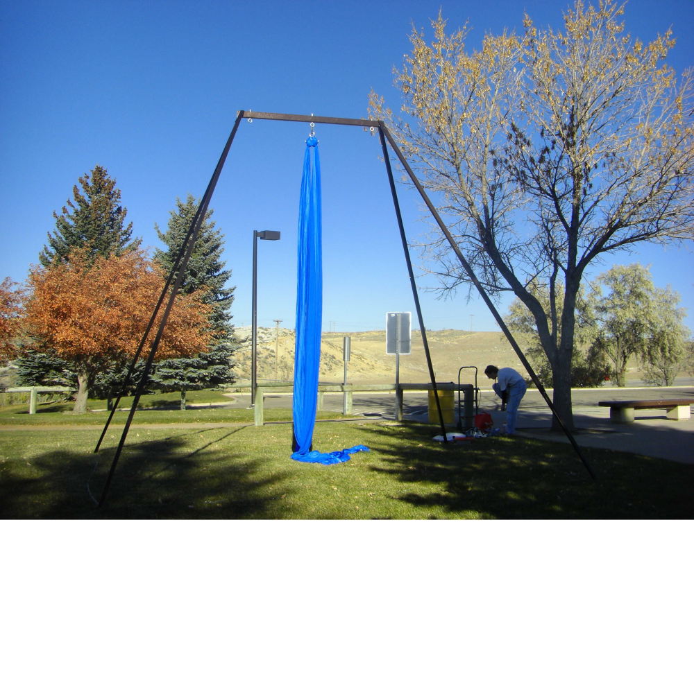 Фото Стойка для аэройоги высокая