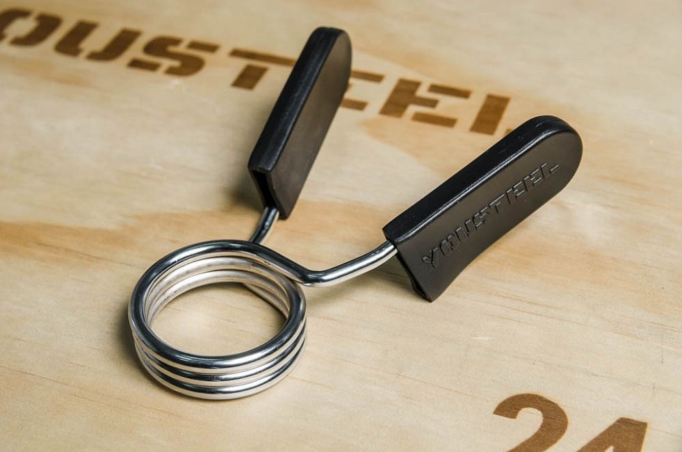 Фото Замки пружинные с пластиковыми накладками (пара) YouSteel