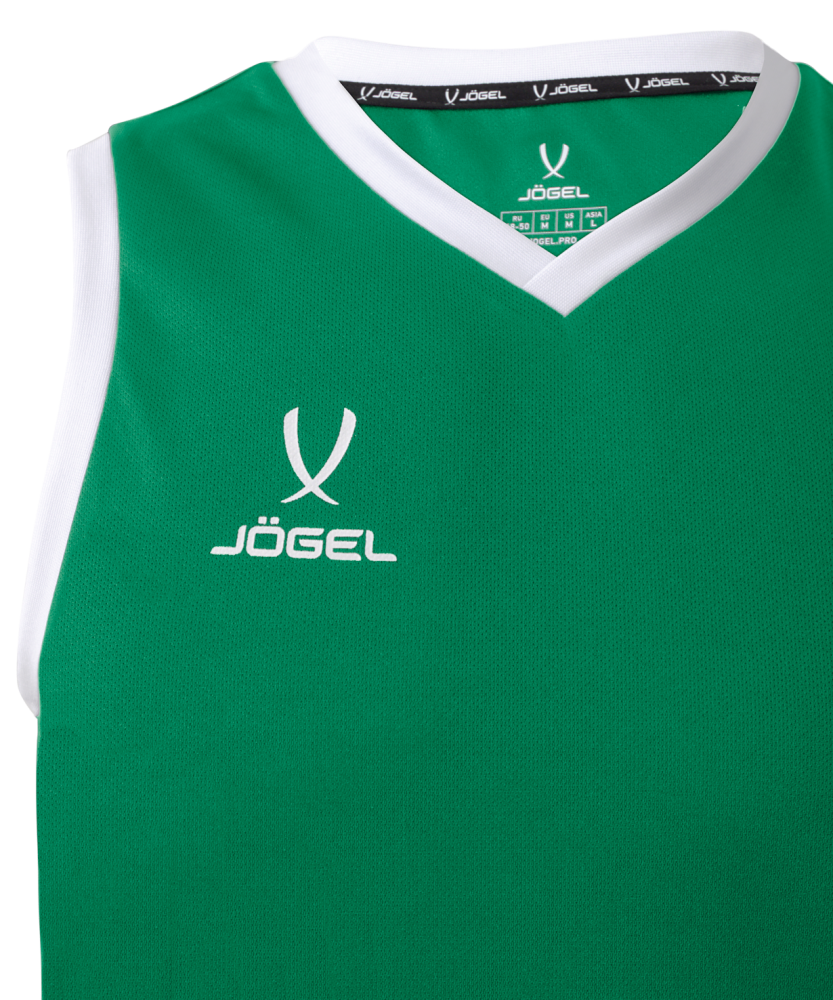 Фотографии Майка баскетбольная Camp Basic, зеленый, детский