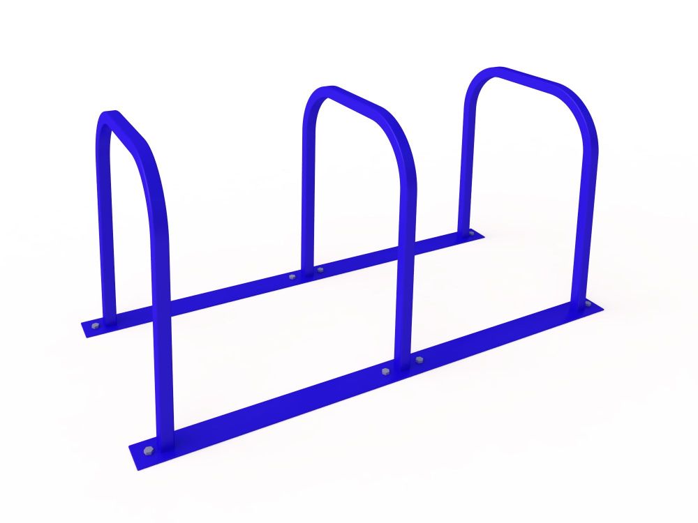 Фотографии Велопарковка  на 3 веломеста цельносварная  Pioner A10134