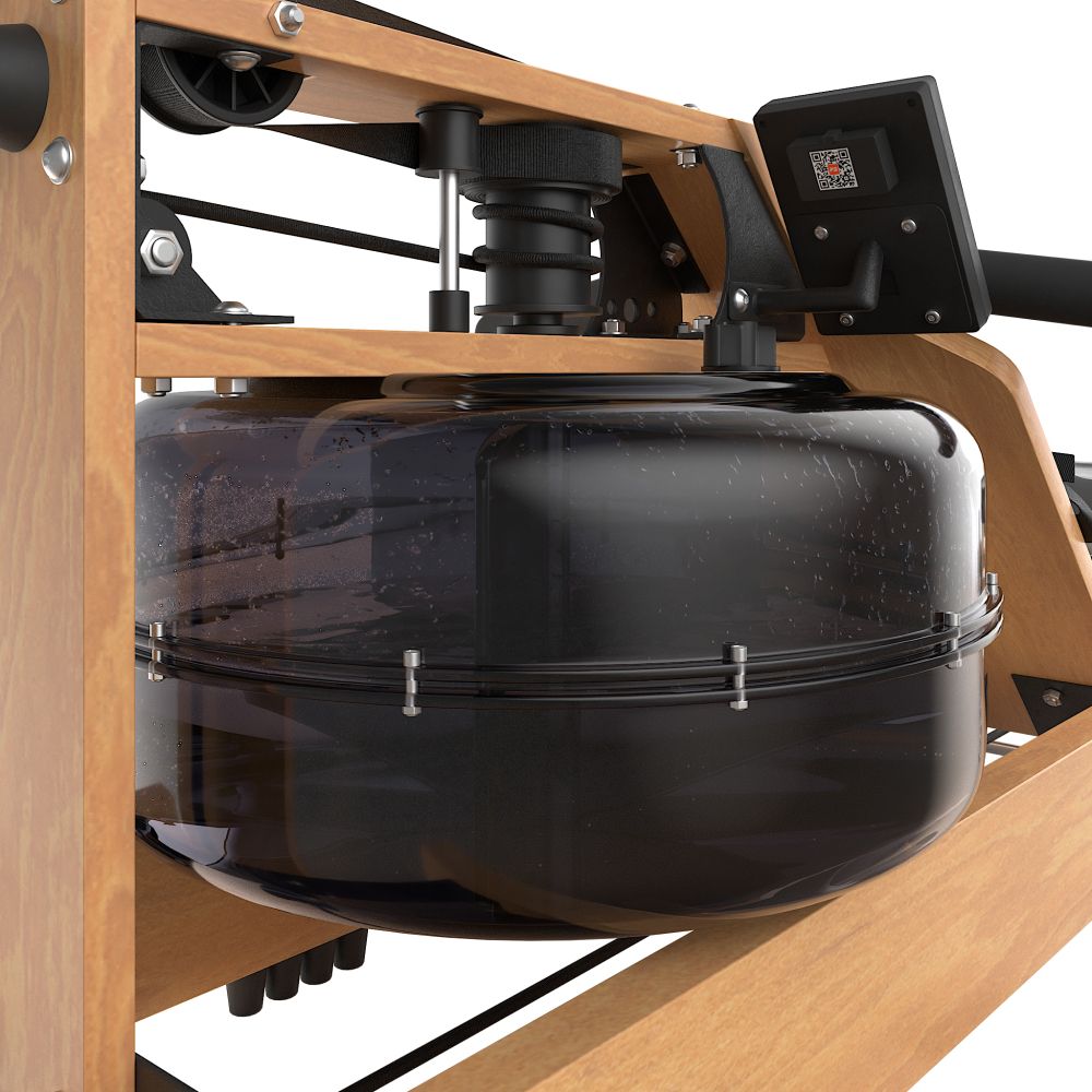 Гребной тренажер UNIX Fit светлое дерево / Wood Rower Light