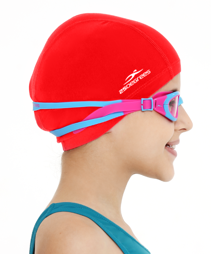 Фотографии Шапочка для плавания Essence Red, полиамид, детский