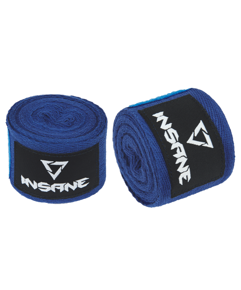 Фотографии Бинт боксерский CRUSHER, хлопок, синий, 4,5 м