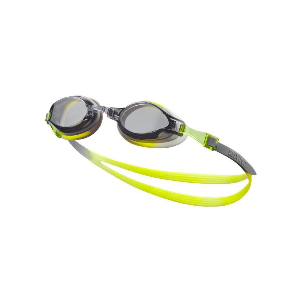 Фото Очки для плавания для детей 8-14 лет Nike Chrome Youth NESSD128042, дымчатые линзы
