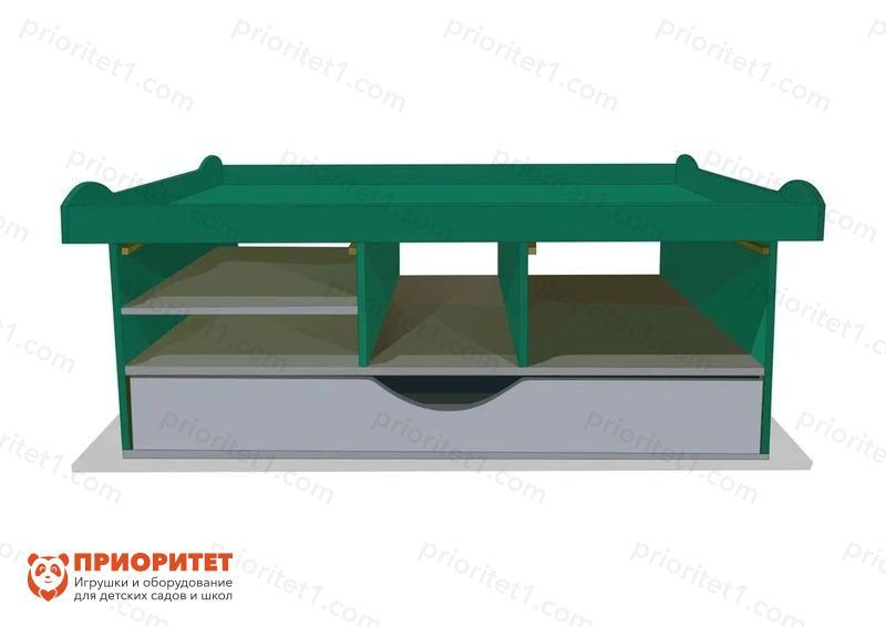 Стол для конструирования и робототехники «Смелые идеи» (зеленый)