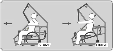 Фотографии НВВ-006Z Жим от груди для колясочников