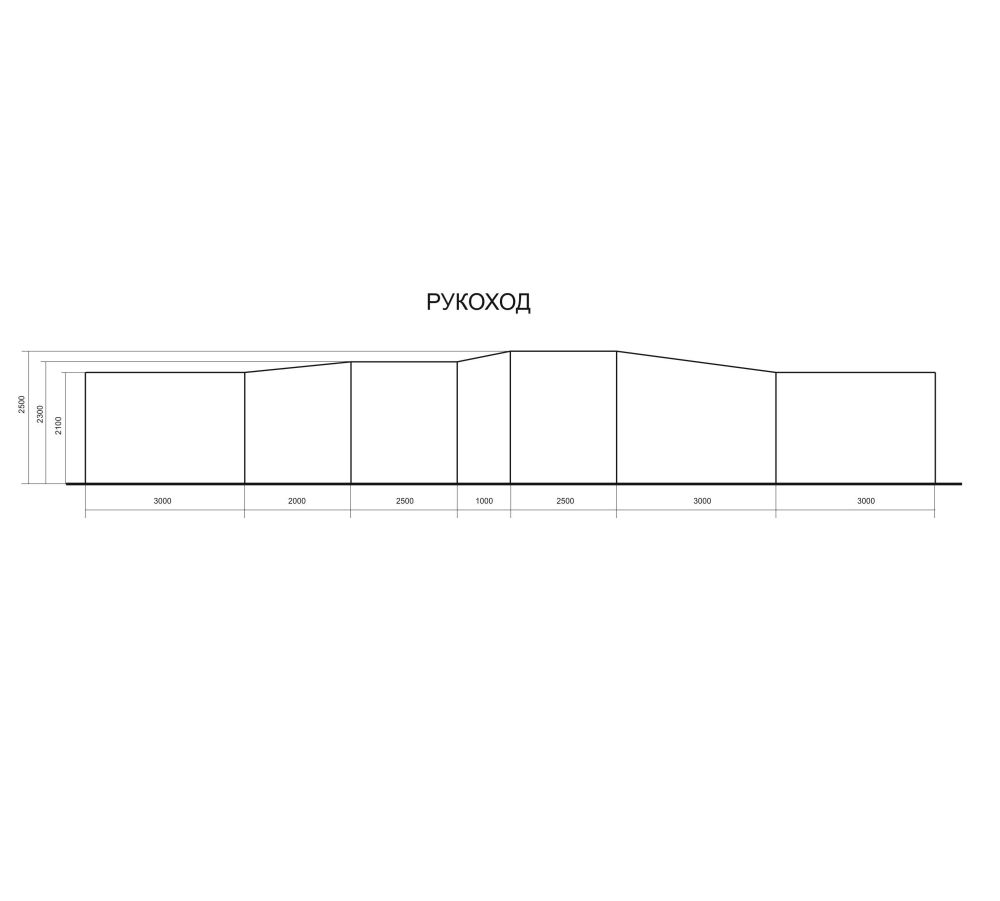 Фото Рукоход разновысокий