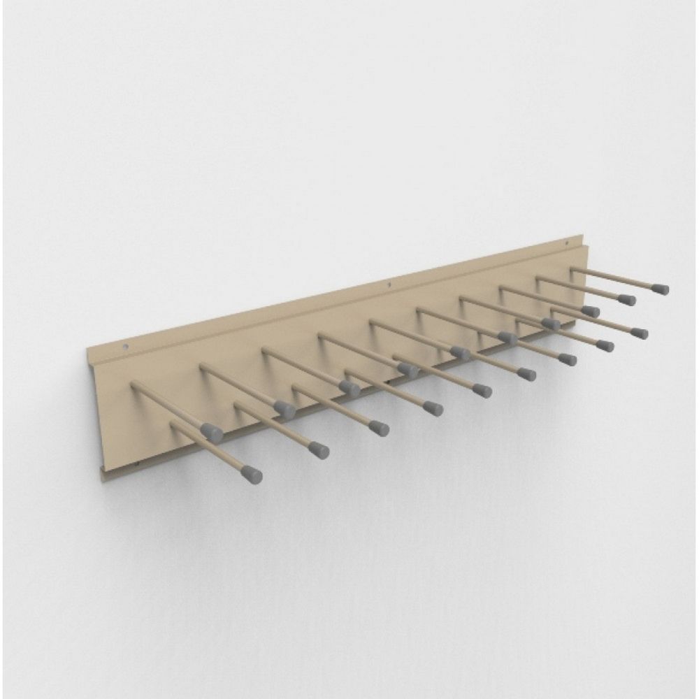 Фото Вешалка Эконом для лыжных палок, пристенная 100х38х14см  VLPE-60