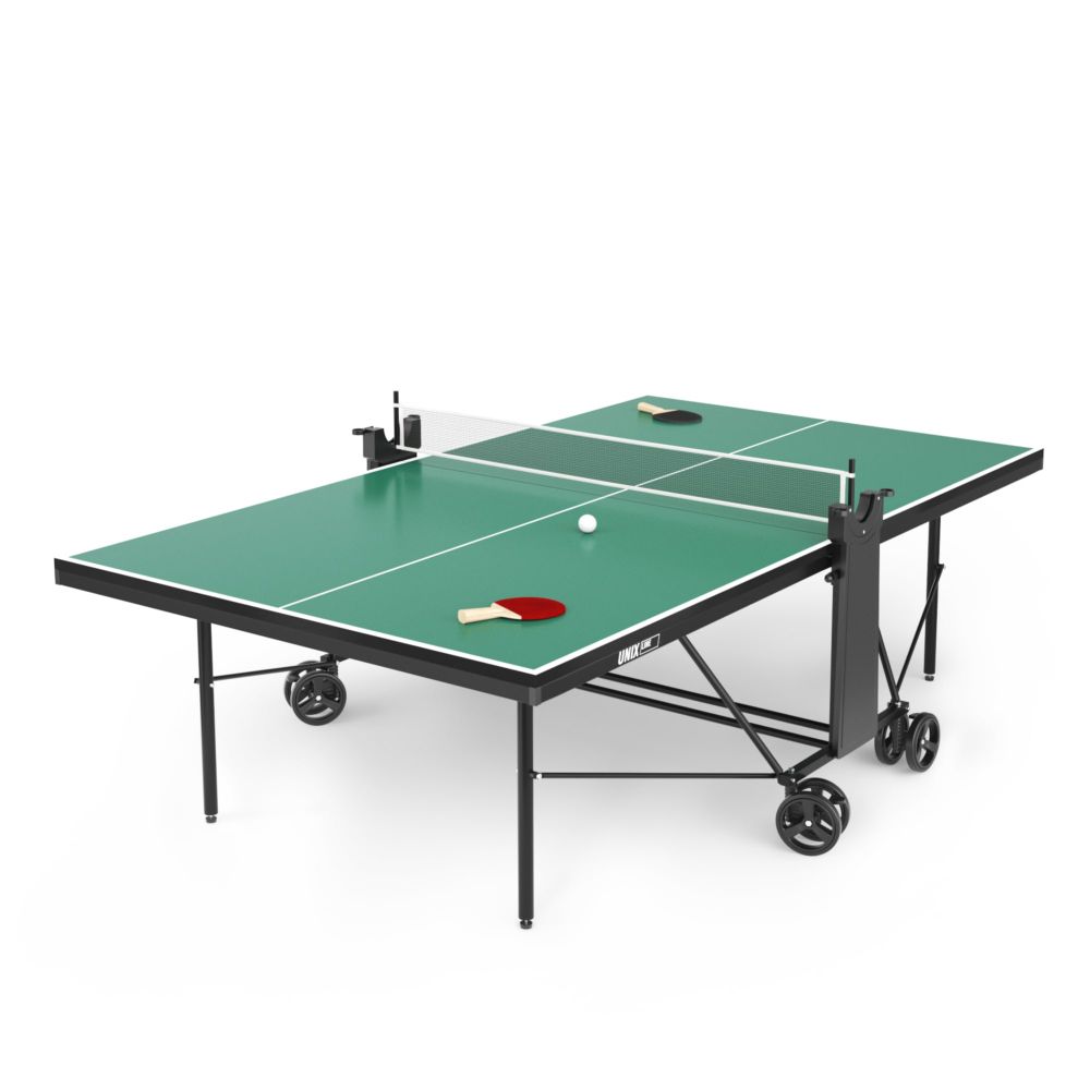 Фото Теннисный стол UNIX Line Compact indoor 18mm MDF (Green)