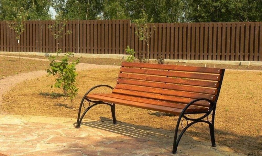 Фотографии Скамейка стальная «Бульвар»
