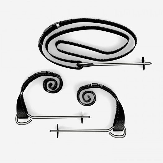 Фотографии Колья для крепления батута к земле UNIX Line (3 шт.)