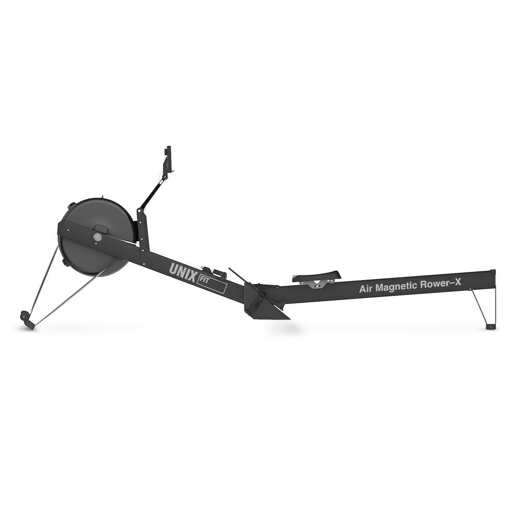 Гребной тренажер UNIX Fit Air водушно-магнитный / Magnetic Rower-X черный