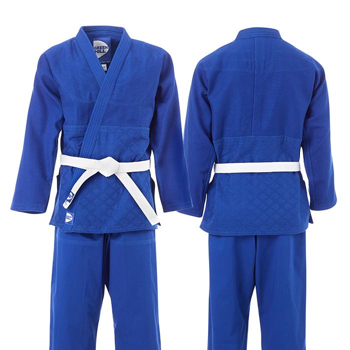 Фотографии Кимоно дзюдо Green Hill Semi-competition JSSCS-10371, синее