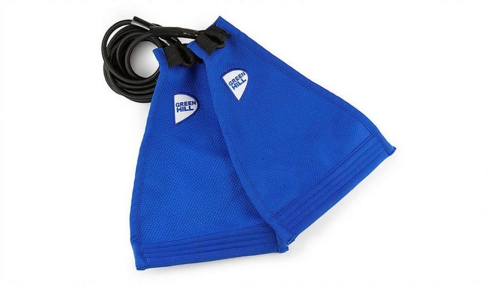 Фотографии Захват резиновый тренировочный для дзюдо (2м) Green Hill JGT-10362 синий