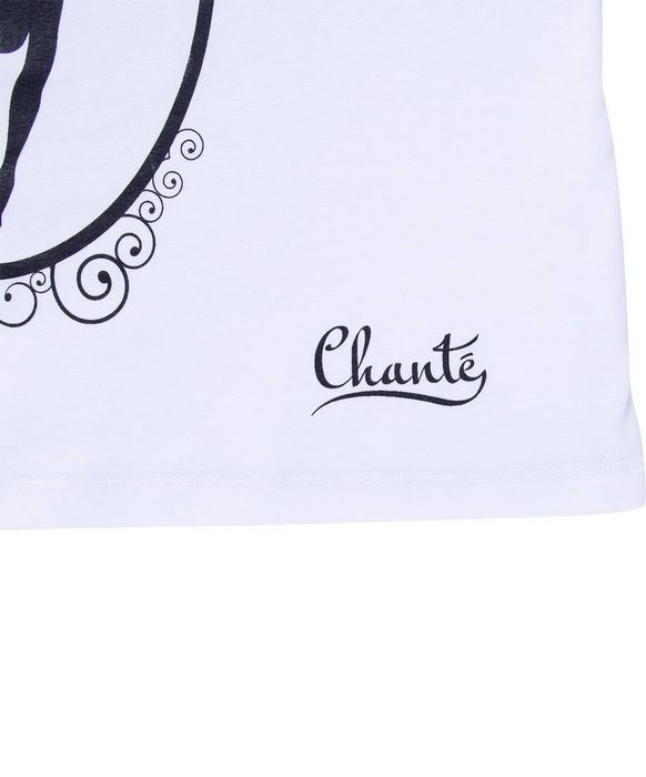 Фотографии Футболка гимнастическая Chante Chloe, хлопок, белый, детский