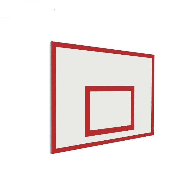 Фото Щит баскетбольный тренировочный 120х90 фанера без рамы (разметка красная)  Pioner A12624