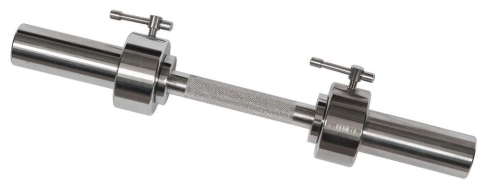 Фото Гриф гантельный D50, L530 MB Barbell стопорный MB-BarM50-530L