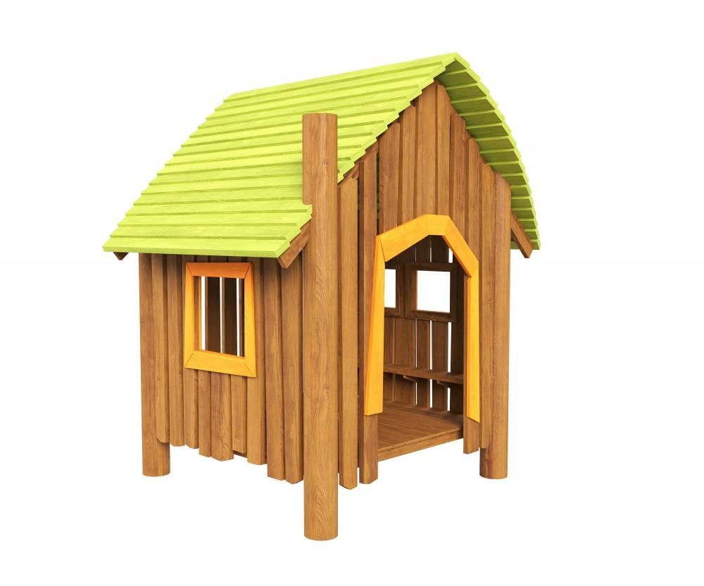 Фото Игровой домик HARDWOOD «Лесоград»