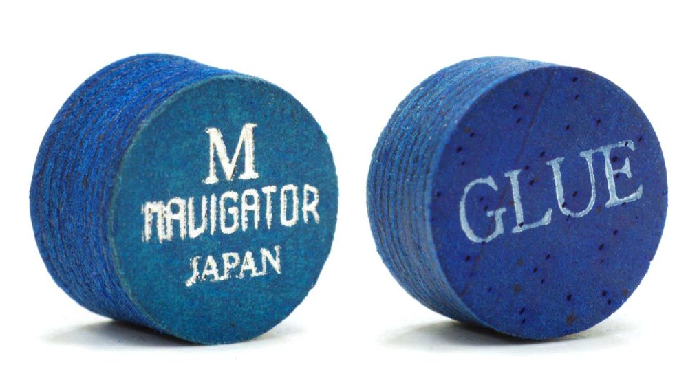 Фотографии Наклейка для кия "Navigator Blue Impact" (M) 11мм