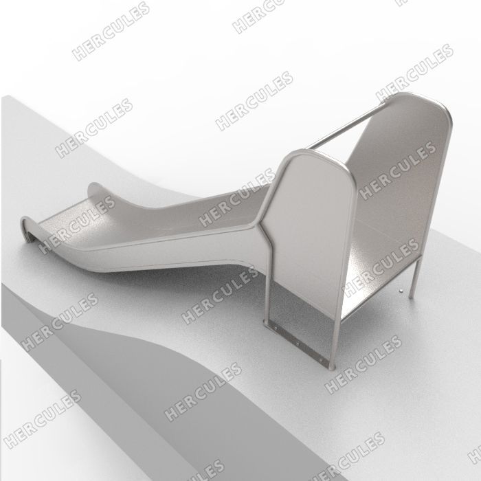 Фотографии Горка с П-образным скатом для установки на холм (3,24 п.м.)