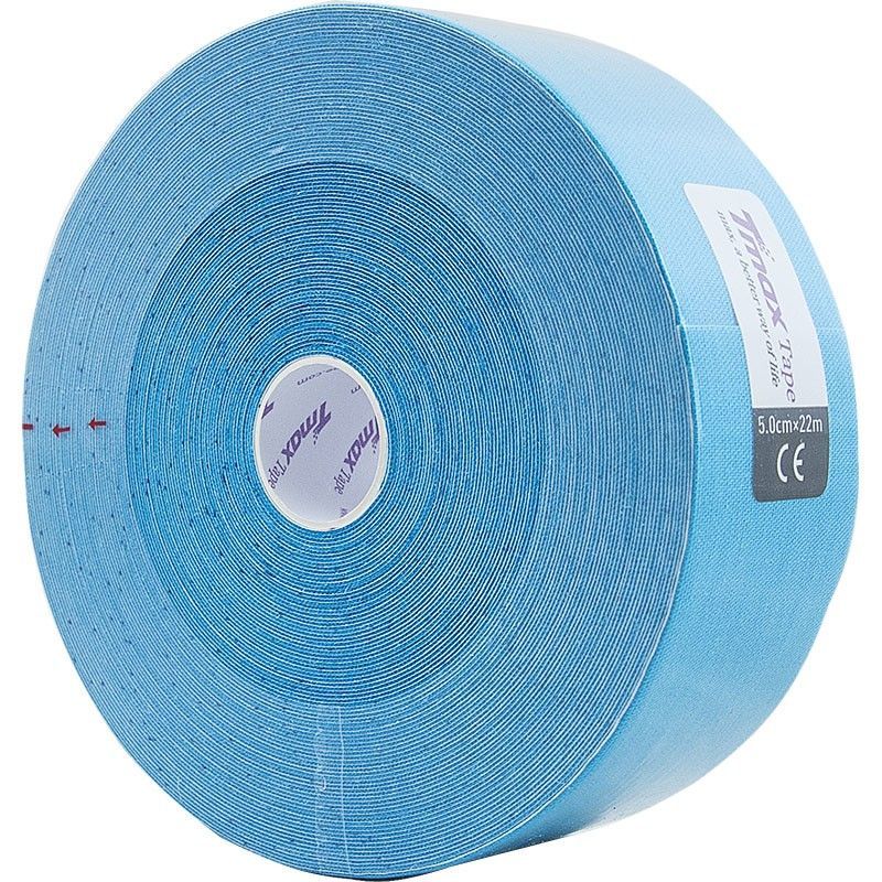 Фотографии Тейп кинезиологический Tmax 22m Extra Sticky Blue голубой