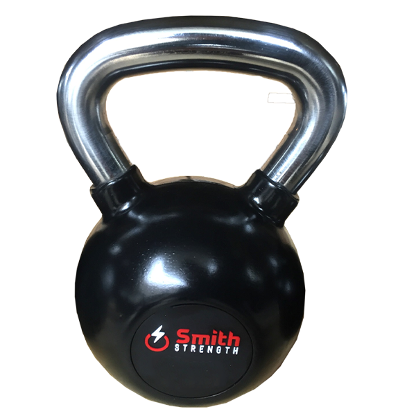 Фото Стальная обрезиненная гиря Smith DB087-4 со стальной рукояткой, Размер: 4кг