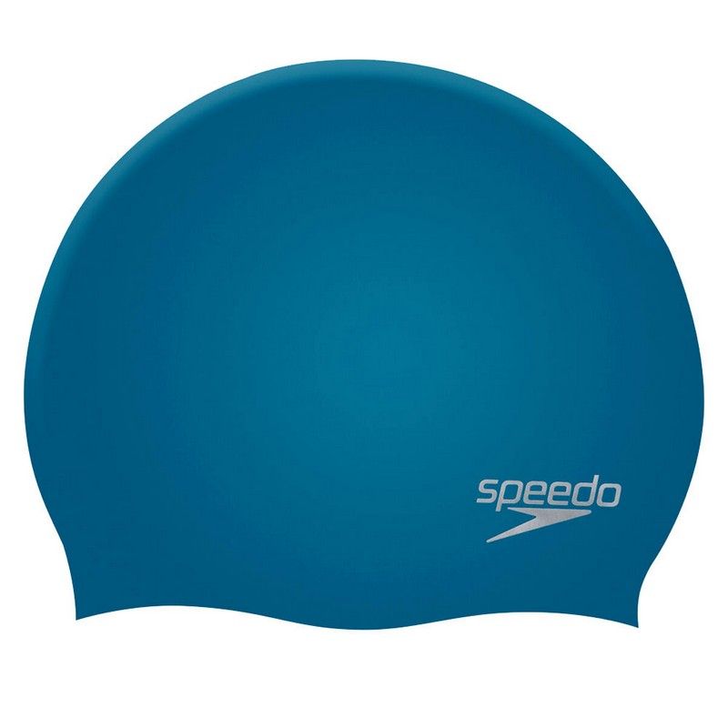 Фото Шапочка для плавания Speedo Plain Molded Silicone Cap 8-709842610 синий