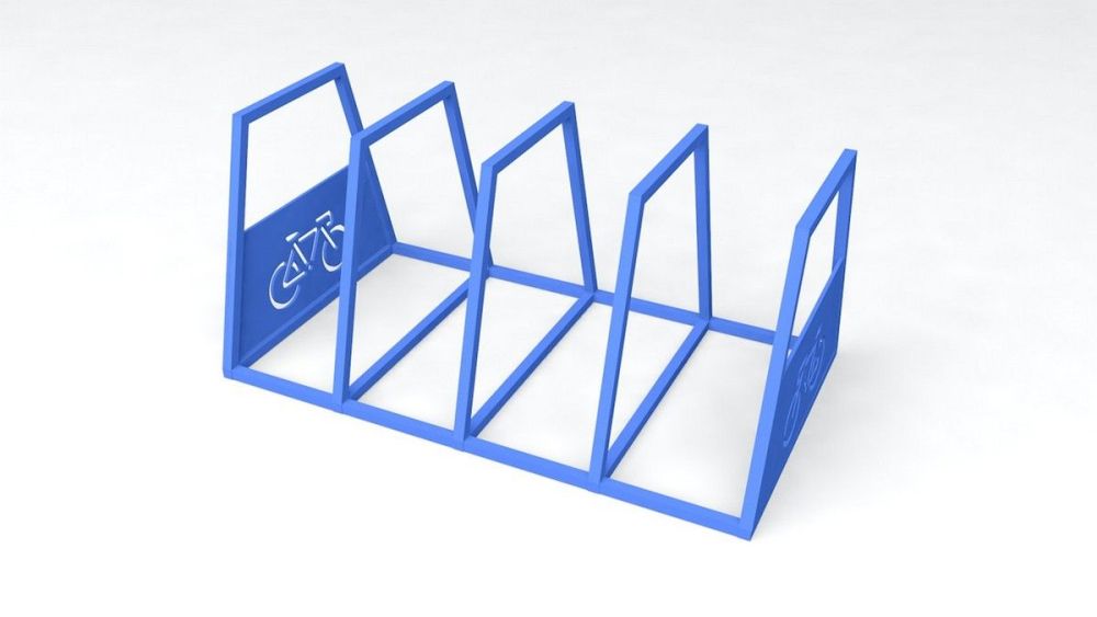 Фотографии Велопарковка на 4 веломеста  Pioner A10165