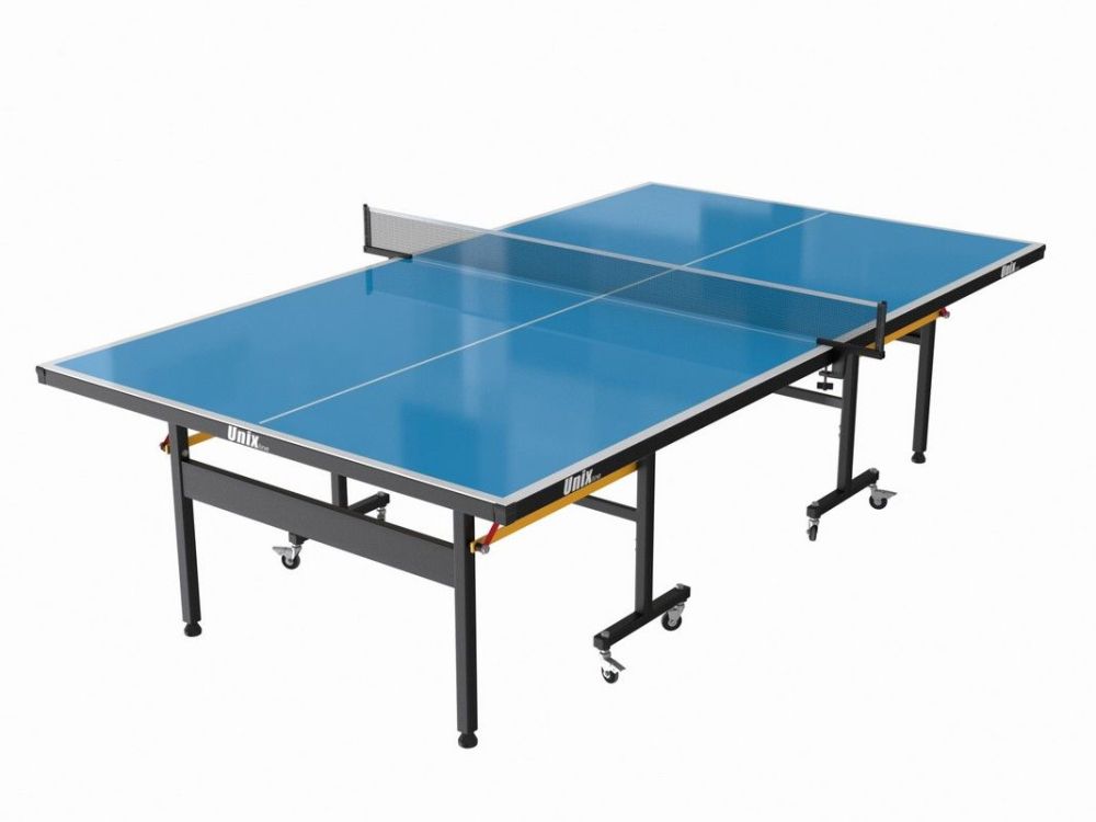 Фотографии Всепогодный теннисный стол Unix line Outdoor 6mm TTS6OUTBL blue