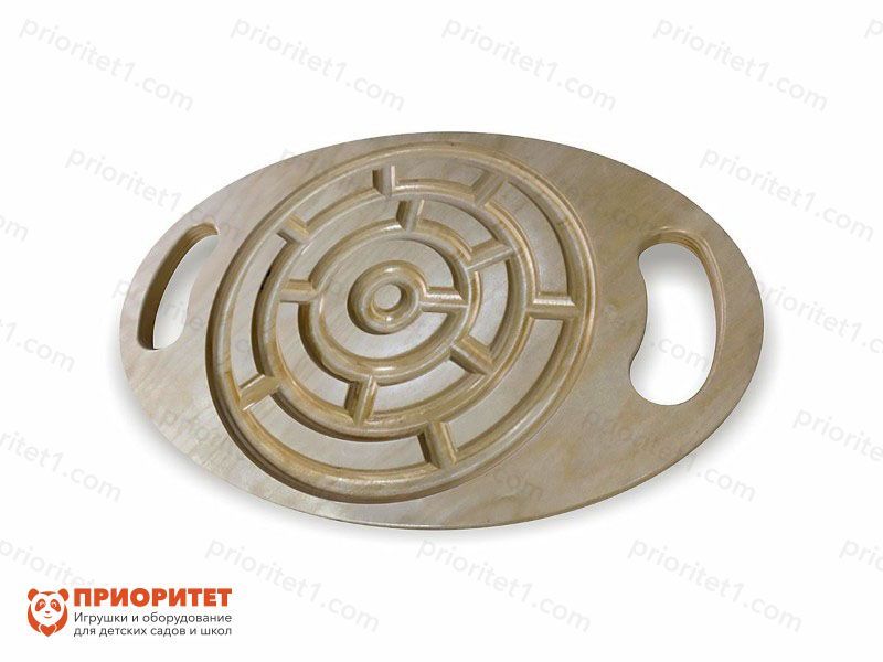 Тактильно-развивающая панель-лабиринт «Круг»