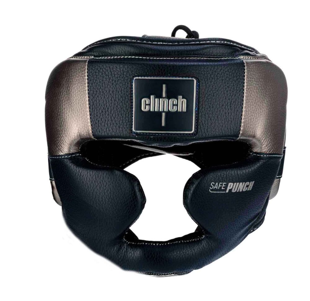 Фотографии Шлем боксерский Clinch Punch 2.0 Full Face C148 темносине-бронзовый