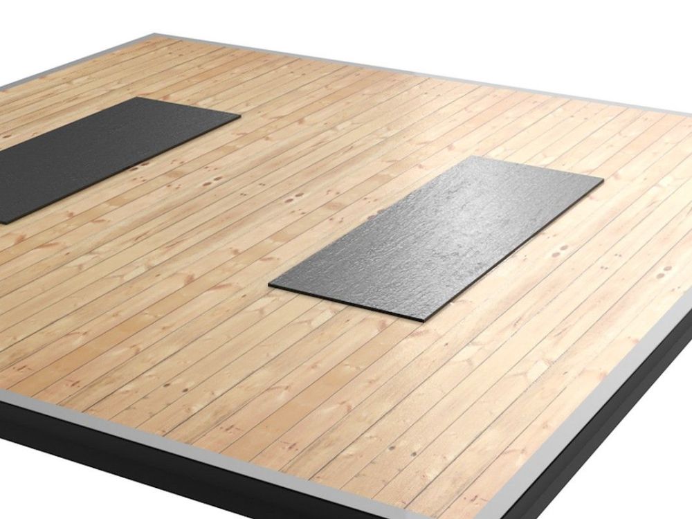 Помост тяжелоатлетический трен. 3х3х0,10м  Pioner A12152