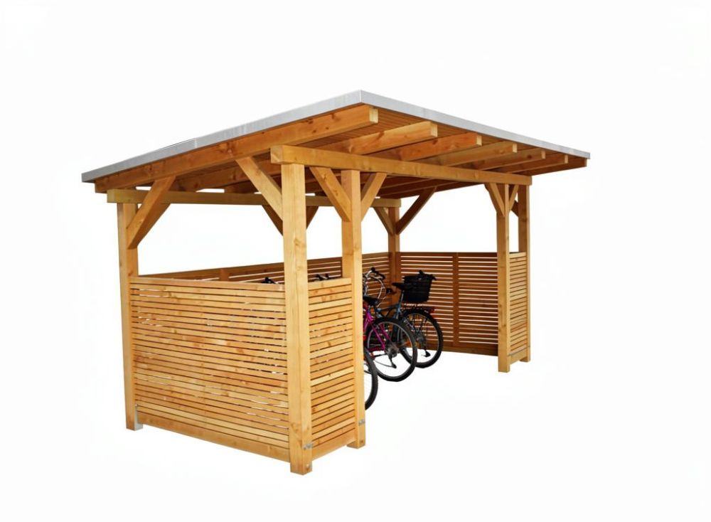 Фото Крытая парковка для колясок