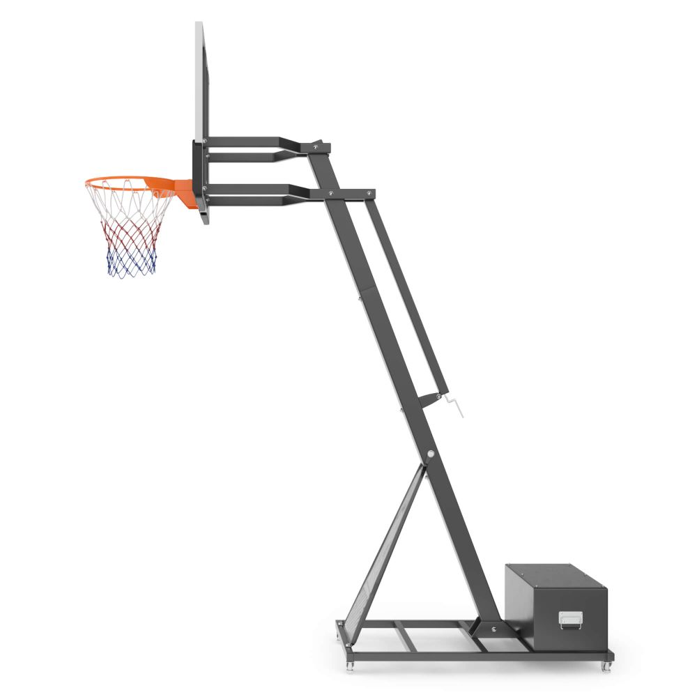 Фотографии Баскетбольная стойка UNIX Line B-Stand-TG PRO 54"x32" (140 х 82 см) R45 H230-305 см