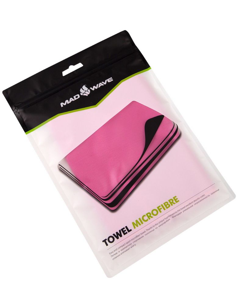 Фотографии Полотенце из микрофибры Mad Wave Microfibre Towel M0736 02 0 11W розовый