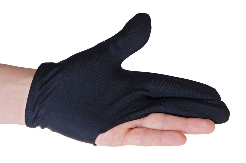 Фотографии Перчатка бильярдная «Dynamic Pro» (черная)