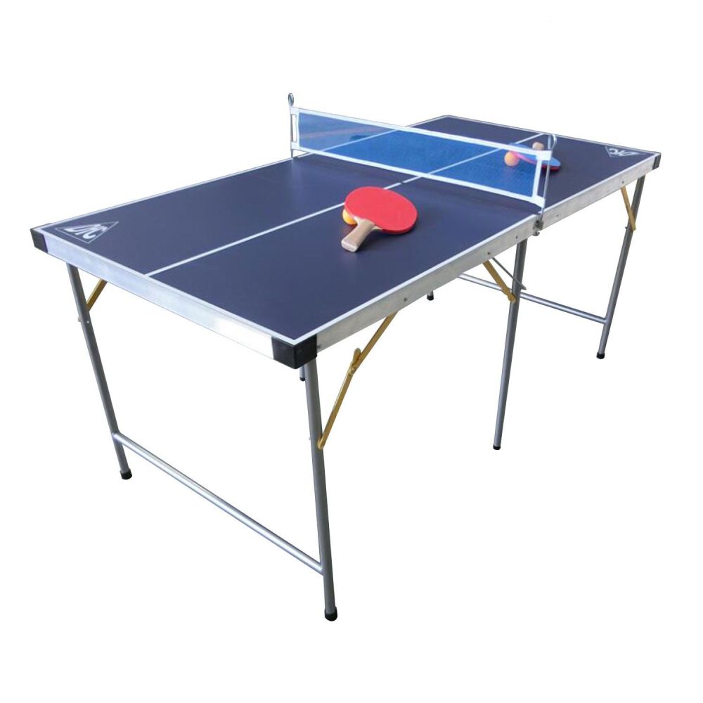 Фото Теннисный стол детский DFC поле 9 мм, синий, складной
