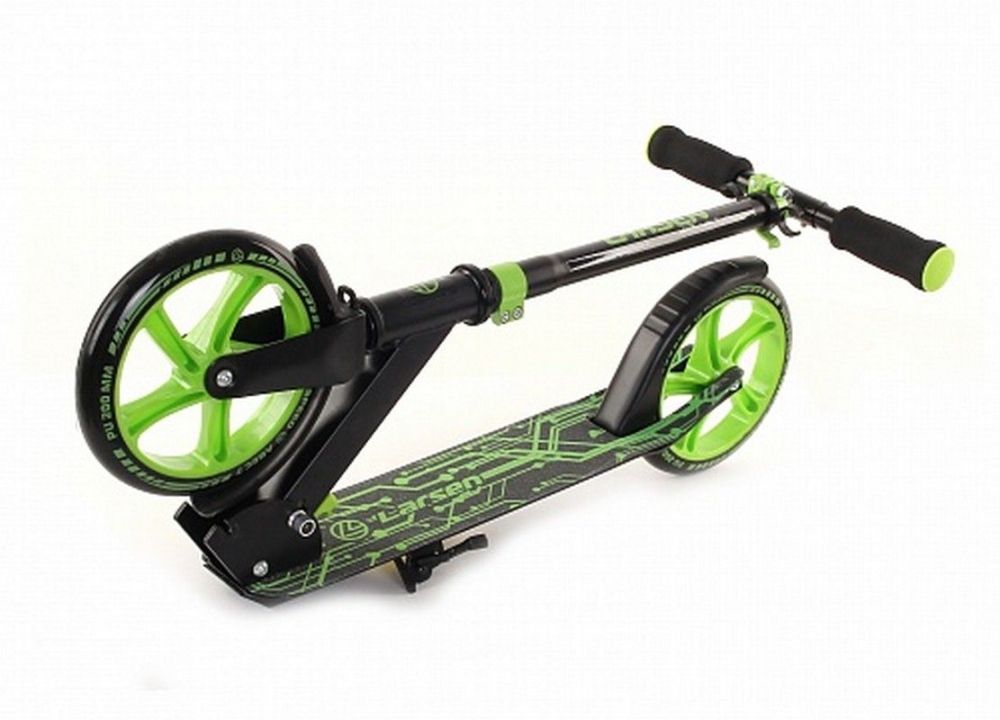 Фотографии Самокат Larsen Indy Black\Lime