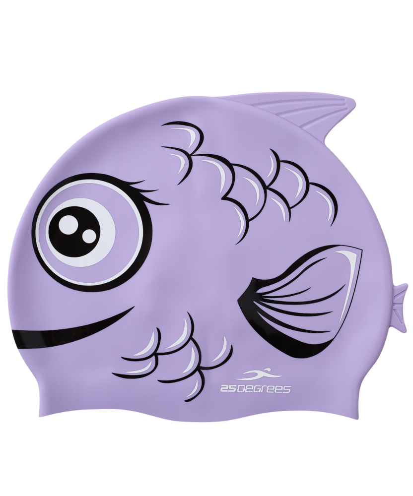 Фото Шапочка для плавания Miso Purple, силикон, детский