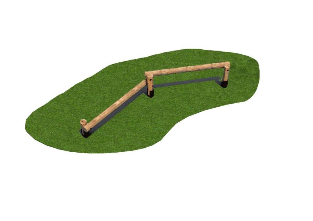 Фото Балансировочное бревно двойное